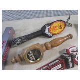 (F-3) 9 Assorted Beer Tap Handles...