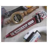 (F-3) 9 Assorted Beer Tap Handles...