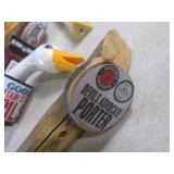 (F-3) 9 Assorted Beer Tap Handles...