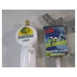 (F-3) 9 Assorted Beer Tap Handles...