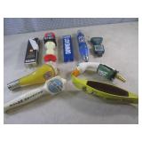 (BR3) 9 Assorted Beer Tap Handles...
