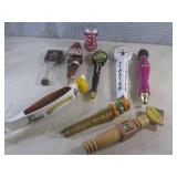 (BR3) 9 Assorted Beer Tap Handles...