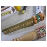 (BR3) 9 Assorted Beer Tap Handles...