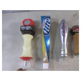 (BR3) 9 Assorted Beer Tap Handles...
