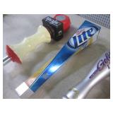 (BR3) 9 Assorted Beer Tap Handles...