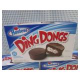 (B-1) 3 Boxes of Hostess Ding Dongs...