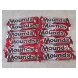 (B-1) 12 Mounds Candy Bars Past Dat...