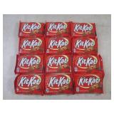(B-1) 12 Kit Kat Candy Bars Past Da...