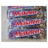 (B-1) 12 3 Musketeers Candy Bars Pa...