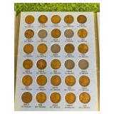 Lincoln Head Cent Collection 1909-1940 (60 Coins)