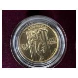 1992 US Olympic Coins 3 Coin Uncirculated Set - $5 Gold Coin $1 Silver Coin & Clad Half Dollar