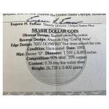 1992 US Olympic Coins 3 Coin Uncirculated Set - $5 Gold Coin $1 Silver Coin & Clad Half Dollar
