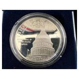 US Mint Proof Capitol Silver Dollar - 26.73 grams 90% Silver