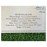 1993 Bill of Rights 2 Coin Uncirculated Set - Both 90% Silver
