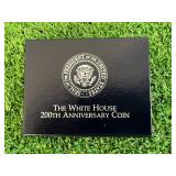 1992 White House 200th Anniversary Uncirculated Silver Dollar
