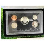 1995 Deluxe Silver Proof Set