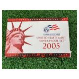 2005 US Mint Silver Proof Set