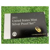 2011 US Mint Silver Proof Set