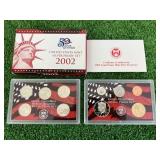 2002 US Mint Silver Proof Set