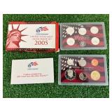 2005 US Mint Silver Proof Set