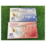2001 US Mint Uncirculated Coin Sets