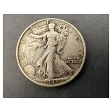1943 Walking Liberty Half Dollar