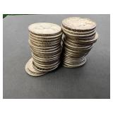 Full Roll (40) Silver Washington Quarters