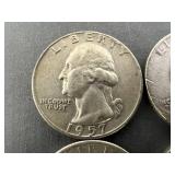8 Silver Washington Quarters