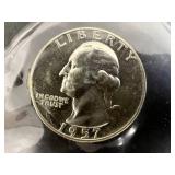 1957 Proof Washington Quarter
