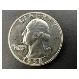 1958 Proof Washington Quarter
