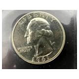 1961 Proof Washington Quarter