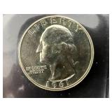 1961 Proof Washington Quarter