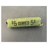 Full Roll (40) Silver Roosevelt Dimes