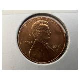5 2009 Lincoln Log Cabin Pennies