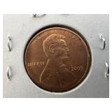 5 2009 Lincoln Log Cabin Pennies