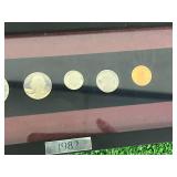 Framed 1982 US Mint Uncirculated Set