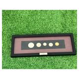 Framed 1982 US Mint Uncirculated Set