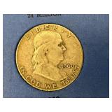 Benjamin Half Dollar Collection (19 Coins)