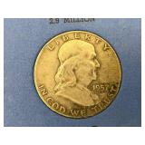 Benjamin Half Dollar Collection (19 Coins)