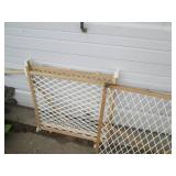 Lot of (3) wood framed baby or pet ...