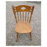 Sturdy spindle back vintage dining ...