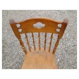 Sturdy spindle back vintage dining ...