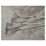 Assortment of vintage long handled ...