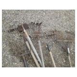 Assortment of vintage long handled ...