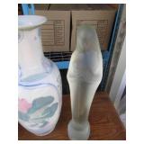 Clamshell closing tote containing a...