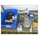 Storage tote containing both new an...