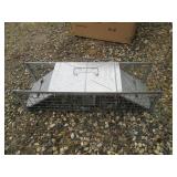 Metal Havahart live trap cage...