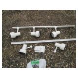 Track lighting with spotlight style...