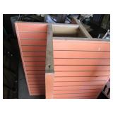 4-Sided Retail slat wall display un...