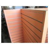 4-Sided Retail slat wall display un...